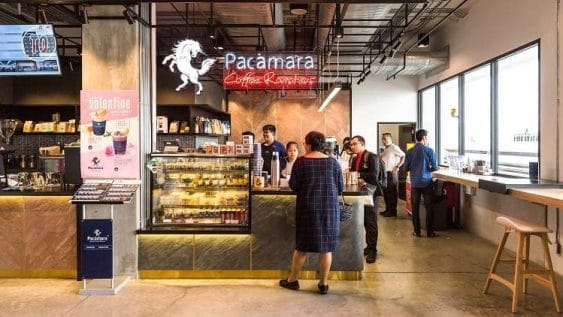 Interior of Pacamara, Bangkok, Thailand