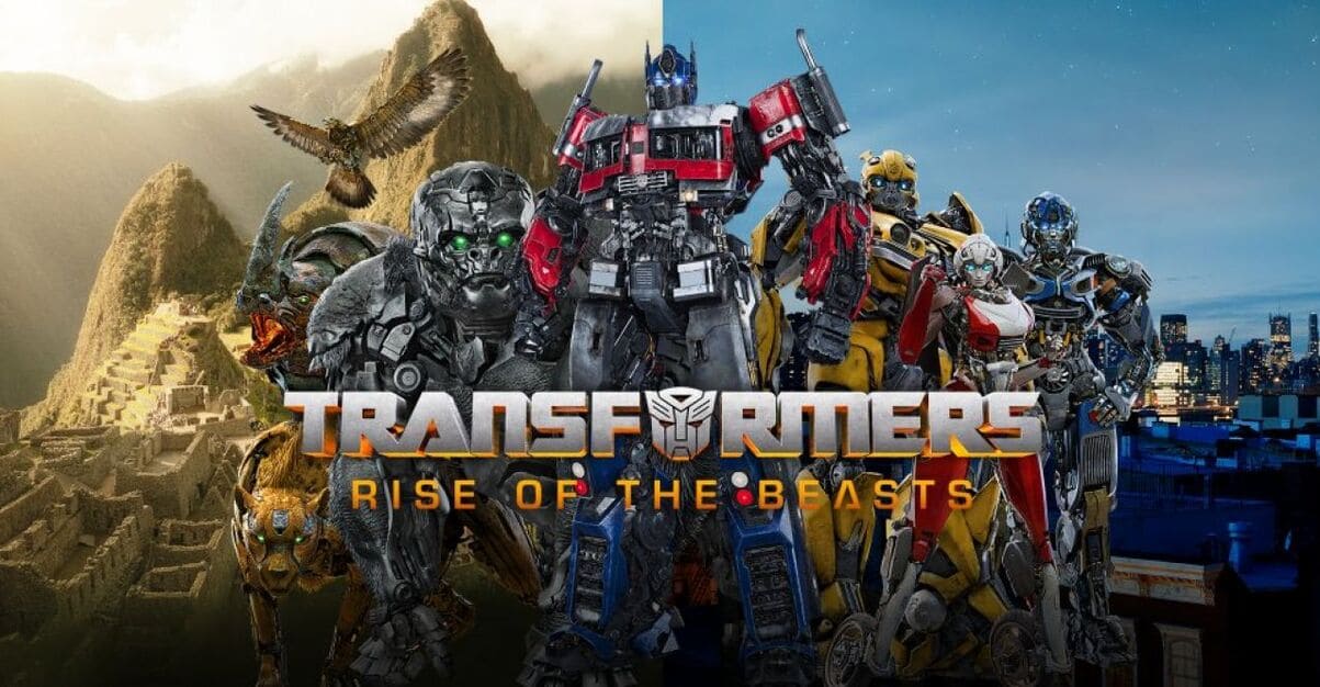 Transformers 2023 rise of the beast movie poster