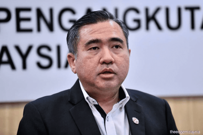 Anthony Loke Minister of Transportation Malaysia - on FF plate number record breaking bidding
