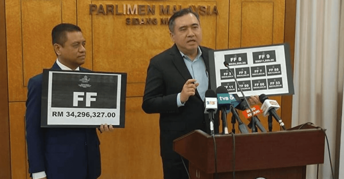 Record-Breaking Revenue Malaysia's 'FF' Number Plate Series